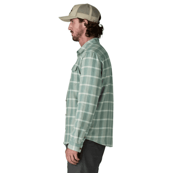 Cămașă cu mânecă lungă Patagonia Long-Sleeved Cotton in Conversion Lightweight Men Rocky: Old Growth Green