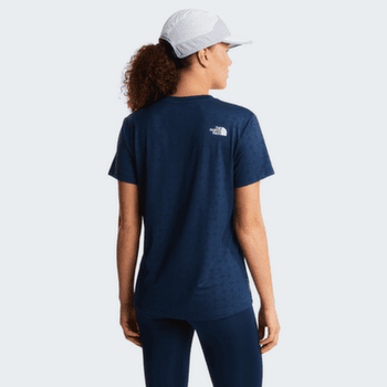 Tricou cu mânecă scurtă The North Face Flex Geo Embossed Short Sleeve Reg T-Shirt Women SUMMIT NAVY