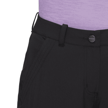 Pantaloni Mammut HIKING ZIP OFF PANTS WOMEN black 0001