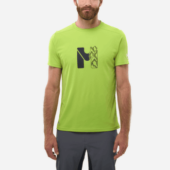 Tricou cu mânecă scurtă Millet KAMET MAP TS SS Men MACAW GREEN
