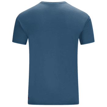 Tricou cu mânecă scurtă Aclima LightWool 140 Tee Oars Men Blue Fusion