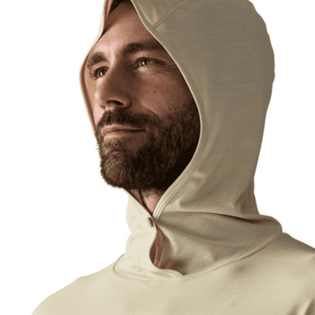 Tricou cu mânecă lungă Patagonia Cap Cool Ultra Hoody Men Pumice - Dyno White X-Dye