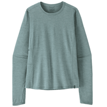 Tricou cu mânecă lungă Patagonia Long-Sleeved Cap Cool Sun Shirt Women Nouveau Green - Blue Sage X-Dye