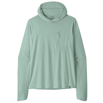 Tricou cu mânecă lungă Patagonia Cap Cool Sun Hoody Men Thermal Blue - Thin Ice X-Dye