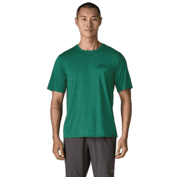 Tricou cu mânecă scurtă Patagonia Cap Cool Daily Shirt - Cloud Crag Men Limestone Yellow - Light Limestone Yellow X-Dye