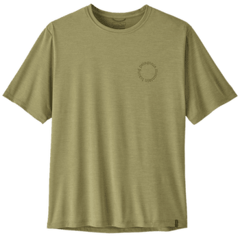 Tricou cu mânecă scurtă Patagonia Cap Cool Daily Shirt - Spoke Stencil Men Gumtree Green - Light Gumtree Green X-Dye