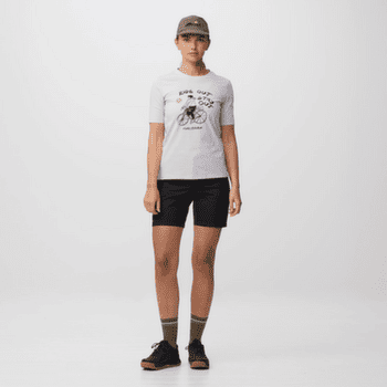 Tricou cu mânecă scurtă Fjällräven HOJA IVÄG T-SHIRT WOMEN Green