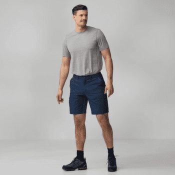 Pantaloni scurți Fjällräven ABISKO HYBRID TRAIL SHORTS MEN Suede Brown