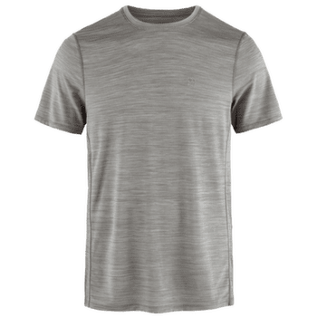 Tricou cu mânecă scurtă Fjällräven ABISKO LITE SS MEN Grey-Melange