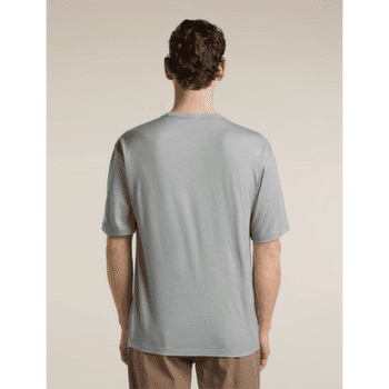 Tricou cu mânecă scurtă Icebreaker Merino 150 Tech Lite SS Relaxed Tee Mountain Shift Men Midnight Navy