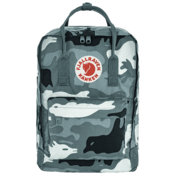 Rucsac Fjällräven KANKEN GRAPHICS LAPTOP 15 Nimbus Blue-Hidden Animals