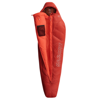 Sac de dormit Mammut Perform Down Bag -7°C L safety orange 2196