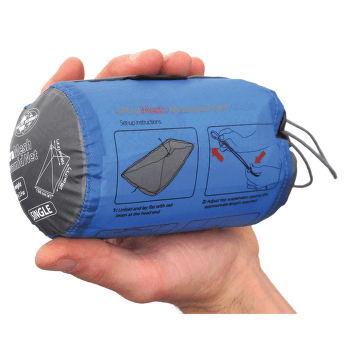 Plasă de țânțari Sea to Summit Nano Mosquito Net Single Permethrin Grey