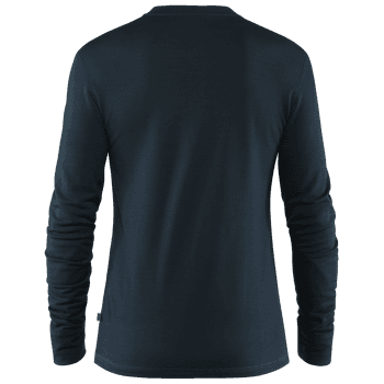 Tricou cu mânecă lungă Fjällräven Singi Merino Henley Men Dark Navy