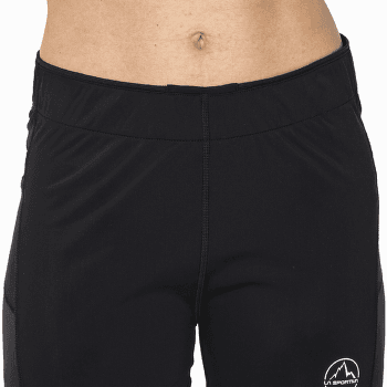 Colanți 3/5 La Sportiva TRIUMPH TIGHT 3/4 Women Black/Hibiscus