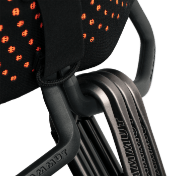 Șaua Mammut Comfort Fast Adjust Harness Men black-safety orange 00430