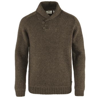 Pulover Fjällräven Lada Sweater Men Bogwood Brown