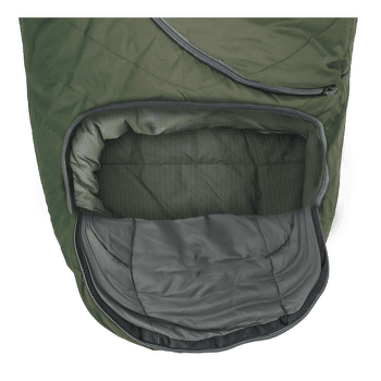 Sac de dormit Grüezi bag Biopod Wolle Survival XXL Wide Greenery