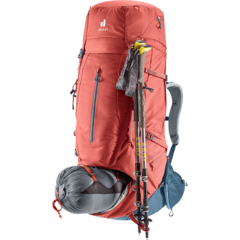 Rucsac deuter Aircontact X 80+15 SL redwood-ink