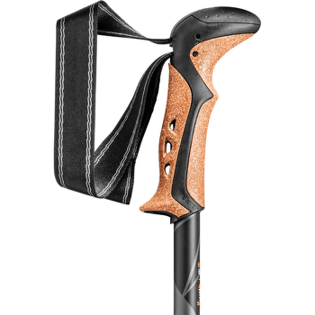 Gaură Leki Khumbu AS dark anthracite-orange-black