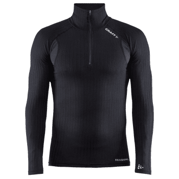 Tricou cu mânecă lungă Craft Active Extreme X Zip LS Men 999000 Black