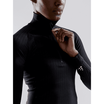 Tricou cu mânecă lungă Craft Active Extreme X Zip LS Women béžová s modrou