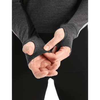 Tricou cu mânecă lungă Icebreaker 260 ZoneKnit™ LS Half Zip Women TEMPO/ELECTRON PINK/CB