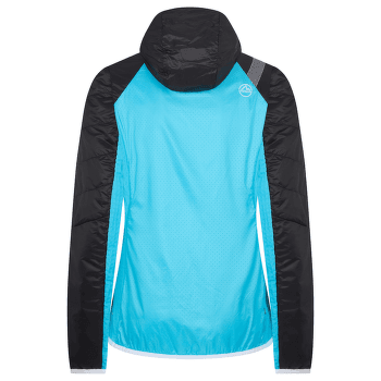 Jachetă La Sportiva Aequilibrium Insulation Hoody Women Black/Malibu Blue