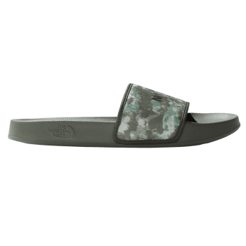 Papuci de casă The North Face Basecamp Slide III Military Olive Stippled Camo Print-TNF Black