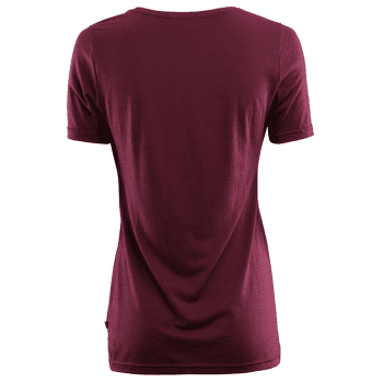 Tricou cu mânecă scurtă Aclima LightWool T-Shirt Women Zinfandel