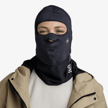 Păpuşă Buff Windproof Balaclava SOLID BLACK