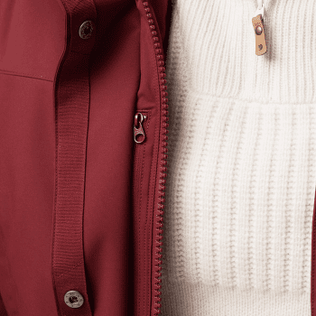 Hanorac Fjällräven Nuuk Lite Parka Women Bordeaux Red