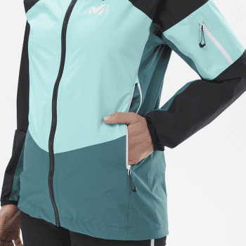 Jachetă Millet RUTOR LIGHT 2.5L JKT Women HYDRO/NOIR