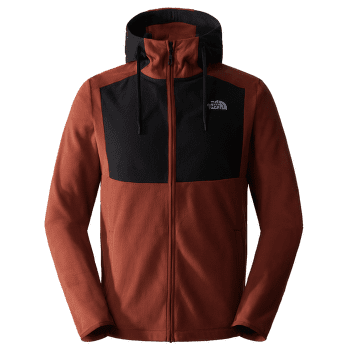 Hanorac The North Face HOMESAFE FULL ZIP FLEECE HOODIE Men BRANDY BROWN/TNF BLACK