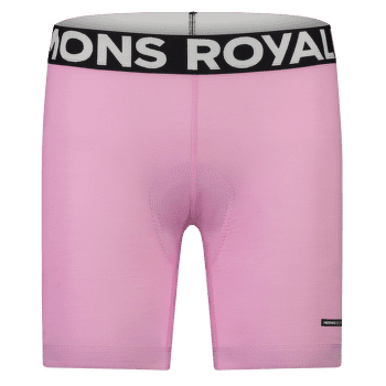 Boxeri Mons Royale LOW PRO MERINO AIR-CON BIKE SHORT LINER Pop Pink