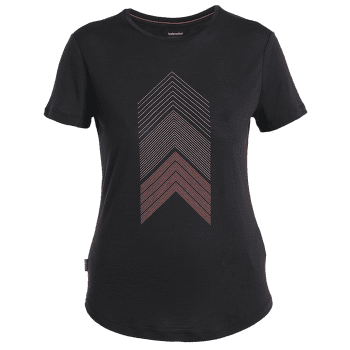 Tricou cu mânecă scurtă Icebreaker Merino 125 Cool-lite™ Sphere III SS Tee Peak Sprint Women Black