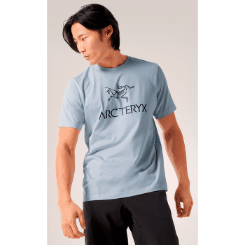 Tricou cu mânecă scurtă Arcteryx Arc´Word Logo SS Men Stratus / Arctic Silk