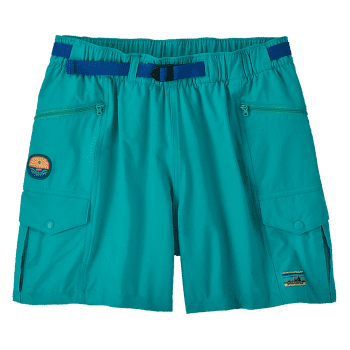 Pantaloni scurți Patagonia Outdoor Everyday Shorts Women Subtidal Blue