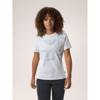 Tricou cu mânecă scurtă Arcteryx Bird Cotton T-Shirt SS Women Stratus / Dk Stratus