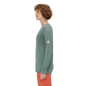 Tricou cu mânecă lungă Mammut Tree Wool FL Longsleeve Women 2281 peach melange