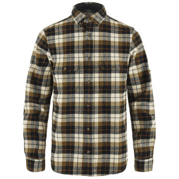 Cămașă cu mânecă lungă Fjällräven Singi Heavy Flannel Shirt Men Chalk White-Dark Navy