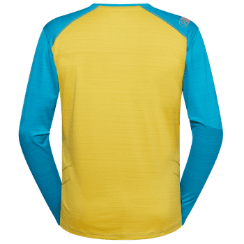 Tricou cu mânecă lungă La Sportiva TOUR LONG SLEEVE Men Tropic Blue/Bamboo