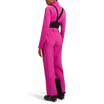 Pantaloni La Sportiva CHASER EVO SHELL BIB PANT Women Stone-Blue/Cherry Tomato