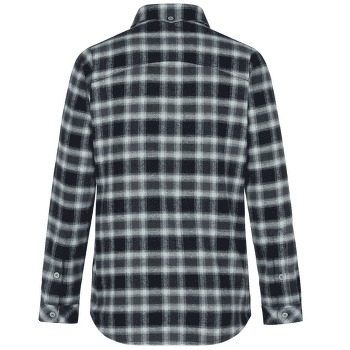 Cămașă cu mânecă lungă La Sportiva Rambler Flannel Shirt Women Black/Cherry Tomato
