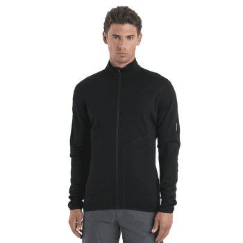 Hanorac Icebreaker Merino 560 Realfleece™ Elemental LS Zip Men Black