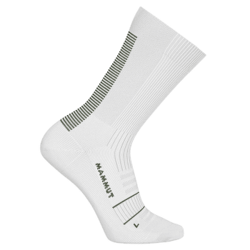 Șosete Mammut Mountain Running Targeted Cushion Crew Socks 00821 white-jade