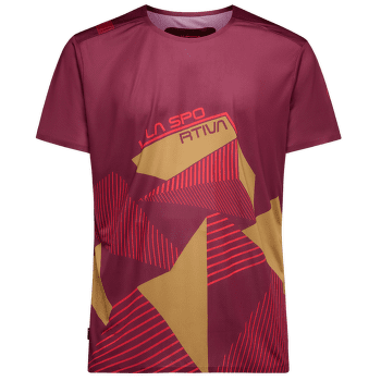 Tricou cu mânecă scurtă La Sportiva COMP T-SHIRT Men Redwood/Savana