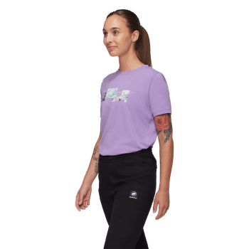 Tricou cu mânecă scurtă Mammut Mountain T-Shirt Women 3308m 6434 lavandin