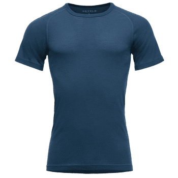 Tricou cu mânecă scurtă Devold Lauparen Merino 190 Base Tee Men 422A Flood