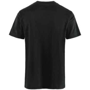 Tricou cu mânecă scurtă Fjällräven Multicolor Logo T-Shirt Men Black